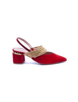 Zapato VEXED Mujer Rojo Destalonado 18934
