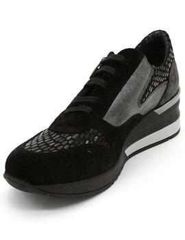 Zapato Deportivo Dorking D8590OISC14  negro mujer