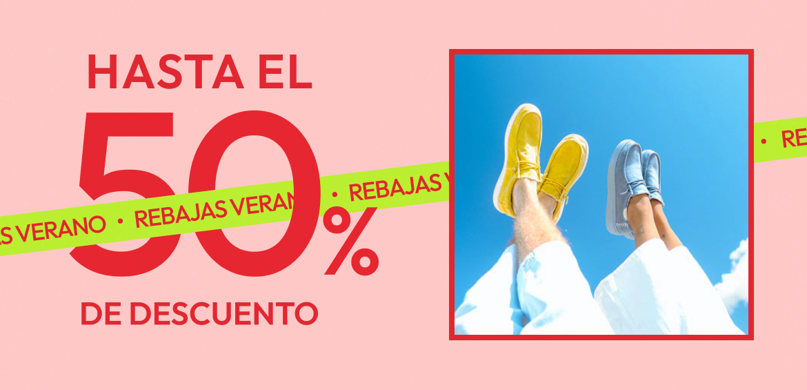 Rebajas verano banner desktop