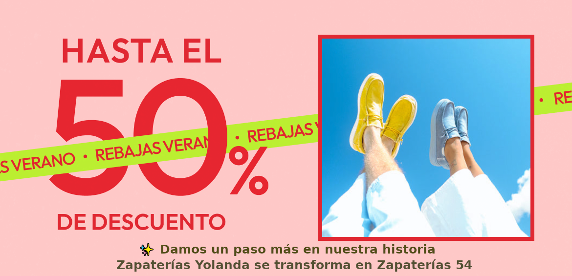 Rebajas verano banner desktop zapaterias 54