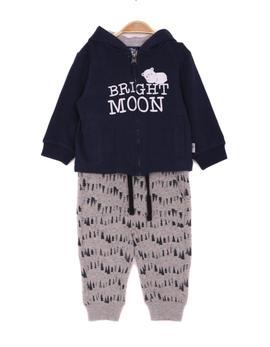 Conjunto Street Monkey 029065 marino/gris niño