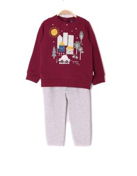 Conjunto Street Monkey 029066 brud./gris para niño