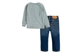 Conjunto LEVIS NP36034 Gris para bebe