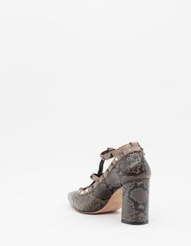 Zapato Élysess 1837 taupe para mujer