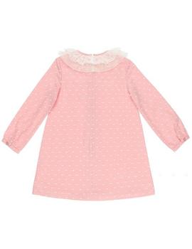 Vestido Dolce Petit 26-2236-V rosa para niña