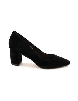 Zapato CHILLER Mujer Serraje Negro Tacón 18017