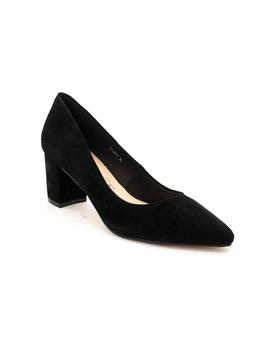 Zapato CHILLER Mujer Serraje Negro Tacón 18017