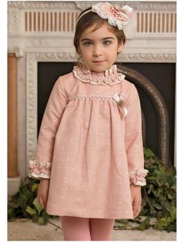 Vestido Dolce Petit 26-2201-V rosa para niña