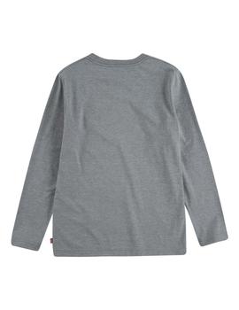 Camiseta Levis NP10247 gris para niño