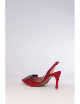 Zapato Destalonado VEXED Mujer Rojo Lazo 18873