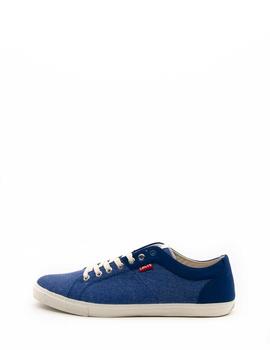 Zapatilla LEVIS WOODS azul para hombre