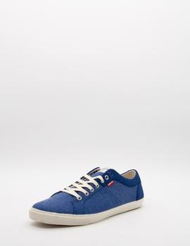 Zapatilla LEVIS WOODS azul para hombre