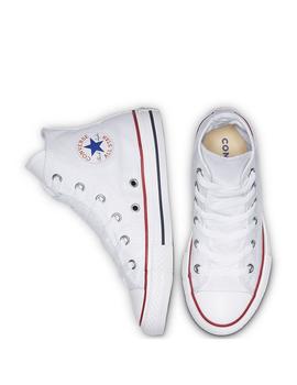 Converse 3J253C loneta blanco alta 