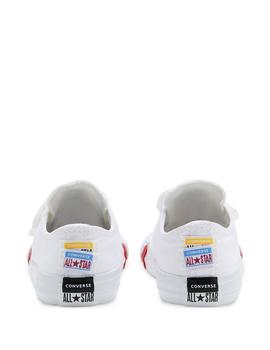 Zapatilla Converse 766994C  loneta blanco unisex