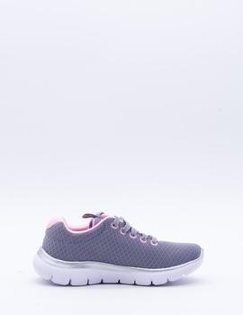Zapatilla Skechers 302070L/GYPK para niña