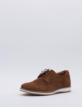 Zapato Ric. Bel 121477 camel para hombre