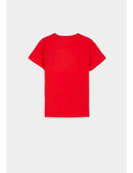 Camiseta Tiffosi Mostak roja para niño