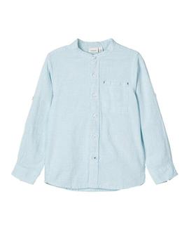 Camisa Name It 13175701 azul para niño