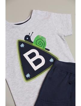 Conjunto Street Monkey 020059 gris y marino