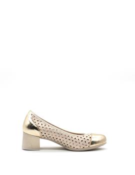 Zapato Pitillos 6040 oro para mujer