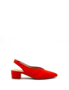 Zapato Saloni Alba rojo para mujer