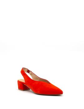 Zapato Saloni Alba rojo para mujer