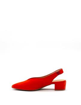 Zapato Saloni Alba rojo para mujer