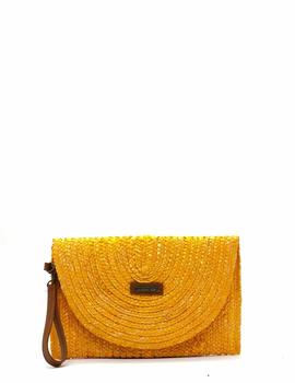 Bolso Simosastre XS7121 mostaza rafia