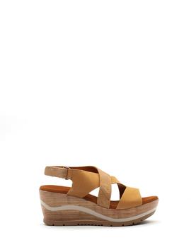 Sandalia Paula Urban 11-8070 camel para mujer