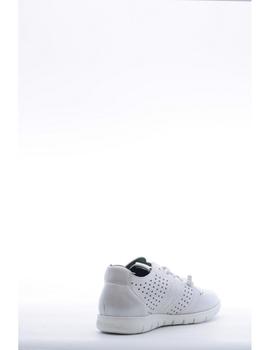 Zapato Sport SLOWWALK Mujer Blanco Calado 10708W