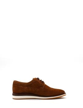 Zapato Ric. Bel 1210060 camel para hombre