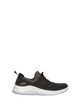 Skechers deportivo 13357/BKGD negro/dorado mujer