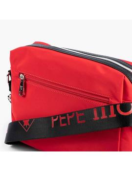 Bolso Pepe Moll 21127 rojo/negro para mujer