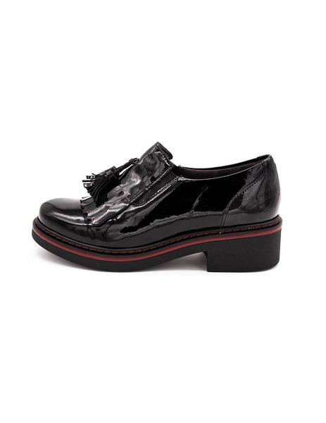 Zapato PITILLOS Charol Negro Borla 5331