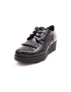 Zapato PITILLOS Mujer Charol Negro Fleco 5341