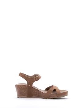 Sandalia Panama Jack JULIA BASICS B3 taupe mujer