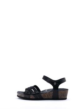 Sandalia Panama Jack CHIA NATURE B2 negro mujer