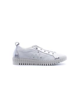 Zapato Sport RIPOSELLA Mujer Blanco y Plata 65511