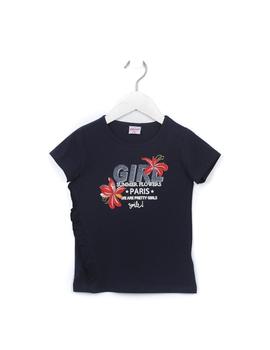 Camiseta Ativo C1991 marino para niña