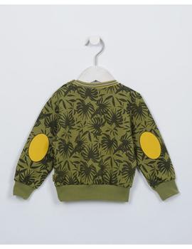 Sudadera Ativo YF861 verde para niño