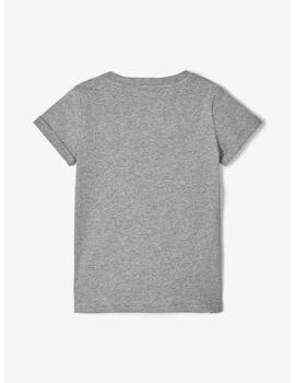 Camiseta Name It 13175804 gris para niña