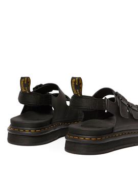 Sandalia Dr. Marten SOLOMAN  negro hombre