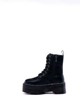 Botín negro Emmshu Zayn plataforma negro para muje