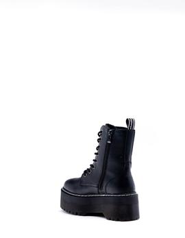 Botín negro Emmshu Zayn plataforma negro para muje