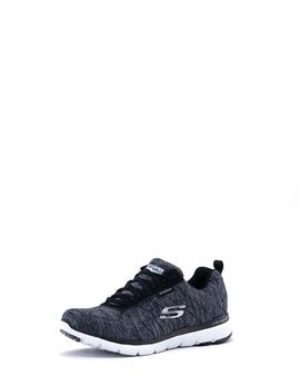 Zapatilla Skechers 88888400/BKGY negro para mujer
