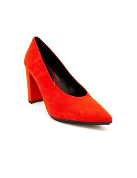 Zapato DANIELA VEGA Mujer Ante Rojo A1447