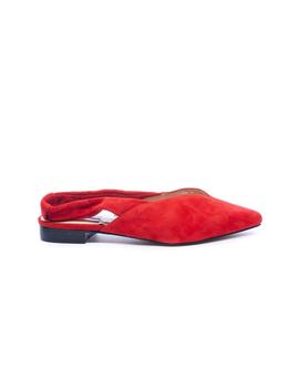 Zapato Destalonado CHILLER Mujer Rojo SS19096