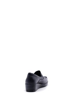 Zapato Mysoft 20M620  negro cuña para mujer