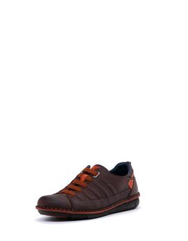 Zapato Fluchos F0703 marrón elástico para hombre