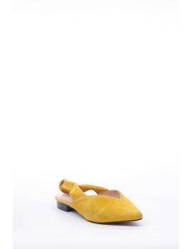 Zapato Destalonado CHILLER Mujer Amarillo SS19096